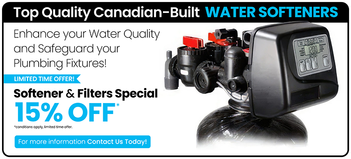 Water Softeners - 15% Off